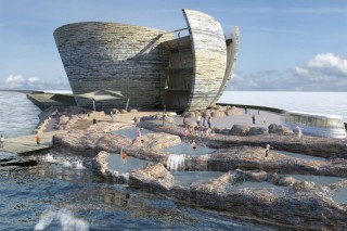 Проект умного Туристического Центра в заливе Суонси от студии Juice Architects Проект умного Туристического Центра в заливе Суонси от студии Juice Architects