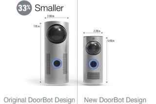 DoorBot стал на 33% меньше и уже готов к выходу на прилавки DoorBot стал на 33% меньше и уже готов к выходу на прилавки